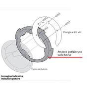 Flangia per borse serbatoio Givi BF42