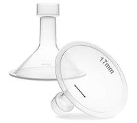 Flangia per il petto da 17 mm, compatibile con tiralatte Lansinoh, non originale, ricambio per pompa Lansinoh, flangia ComfortFit. Compatibile con manuale SmartPump Lansinoh SignaturePro