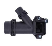 Flangia per refrigerante dell'acqua di raffreddamento, con guarnizione, tubo di raffreddamento, flangia per 1 E81, E87, 3 E46, E90, E91, E92, E93, serie 5, E39, E60, E61, 6, E63, E64, E38, E65, X3, E8