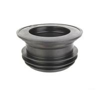 Flangia per WC per anello, guarnizione in gomma per WC, anello di tenuta per uscita a pavimento, flangia per tubo in PVC, 100-110 mm, guarnizione anti-perdite per tubo di scarico WC, facile da