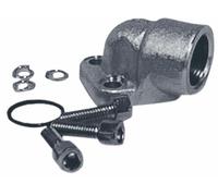 Flangia Pompa Oleodinamica Ama 1" 3 Fori Interasse 51 mm Acciaio