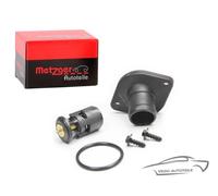 Flangia Refrigerante Thermostat Viti Guarnizioni VW Seat Skoda Originale Metzger