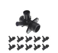 Flangia Termostato Liquido di Raffreddamento CM5G8A529GA 1.0L Compatibile Con Ford Focus Mk3 Mondeo Mk5 C-Max B-Max Tourneo Connect(10 PCS)