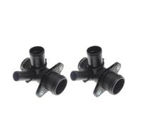 Flangia Termostato Liquido di Raffreddamento CM5G8A529GA 1.0L Compatibile Con Ford Focus Mk3 Mondeo Mk5 C-Max B-Max Tourneo Connect(2 PCS)