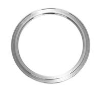 Flangia vuota forata sotto vuoto ISO-K DN 100 da 1 confezione - Foro da 4,25 pollici, tipo con morsetto ad artiglio saldato, acciaio inossidabile 304(ISO125x127)