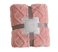 Flannel Throw Blanket - Thick Coral Fleece Blanket (45 x 65 cm) | Simple