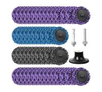 Flap Disc - Angoli Grinder Round Sanding Disc, Coarse Cleaning Disc for Wood, Wood Stripping Discs | 50 Pezzi Grinding Wheels For Concrete Metal Fabricators Marine Equipment Maintainers