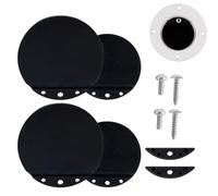 Flapper SCUPPER - Kit valvola in barca | Scupper per barche | Kit di riparazione dello scafo navale | Sostituzione del flapper del relitto di navi a 4 pezzi | Tappo di drenaggio marino per la manutenz