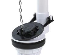 Flapper serbatoio WC - Valvola di tenuta universale per serbatoi d'acqua | Tappo per WC in gomma, doppia guarnizione per sciacquone, prevenzione delle perdite, k
