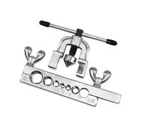 Flaring Tool Tubing Pipe Copper Brake Line Kit 7 muore per acciaio idraulico HVAC