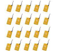 Flaroey 20 Pezzi di Etichette NFC Lable Ntag213 13,56 MHz Smart Card per Tutti I Telefoni Abilitati NFC Smart Business Card NFC 42x26mm B