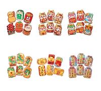 Flaroey 36 Pezzi di Sacchetti di Fortuna in Stile Cinese per Il Festival di, Pacchetto Rosso di Benedizione.