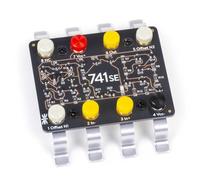 Flaroey 741 Kit di Apprendimento Principi degli Amplificatori Operazionali Trasistor, Fabbricazione, Chip e Componenti dei Circuiti Analogici