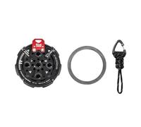 Flaroey Base Magnetica Mobile per Telefono C5 con Foro A Vite da 1/4", Compatibile con Magic Arm, Supporti Staffa e Treppiedi