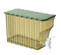 Flaroey Bollitore per Acqua Fredda con Rubinetto Sigillato Bottiglia di Succo per Uso Domestico Frigorifero Bollitore per Tè Alla Frutta Tè Ai Fiori Verde