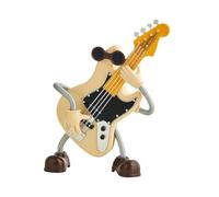 Flaroey Carillon per Ragazze, Portagioie per Ragazze, Carillon, Carillon Automatico per Violino, Chitarra Battente, Ornamento per Desktop Durevole Facile da Installare Facile da Usare, A