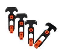 Flaroey Chiusure A T,Chiusure Gomma per Refrigeratore per Cassette degli Attrezzi,Sostituzione 110mm,Chiusure per Coperchio Cassette degli Attrezzi, Chiusure per Boccaporti Barche, 2 Pezzi