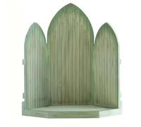 Flaroey Collezione di Statue sullo Sfondo Verde della Nascita di Gesù, La Bibbia Magica, I Regali di Natale per La Casa