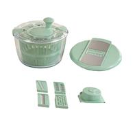 Flaroey Disidratatore per Ad Alta Temperatura, Grattugia Multifunzione, Cestello di Scarico per Frutta e Verdura, da Cucina, Verde