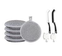 Flaroey Gli Stracci Multiuso per Lavare I Piatti In Filo Metallico, 2024, L' Copertura Multiuso per In Filo Metallico, Vengono Utilizzati per Ambienti Umidi e Asciutti B