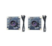 Flaroey Modulo Fotocamera A 100 Gradi 1MP OV9732 1280x720 USB Focus Manuale con USB da 1 Metro per WinXP/7/8 2 Pezzi