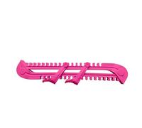 Flaroey Pattini da Ghiaccio Lame da Pattinaggio Protettore Protettiva Regolabile Manicotto per in Plastica Rosa 2 Pezzi