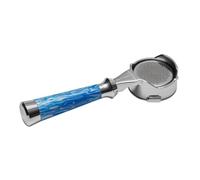 Flaroey Portafiltro Fondo In Acciaio Inossidabile da 58 mm per E61, Sanremo, Faema Accessorio per Caffè Espresso con 2 Orecchie-A