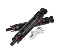 Flaroey Solar Fuse IP67 Solar Fuse Holder Inline 2 Pezzi PV Panel Fusibile Connettore e Femmina Pannello Solare