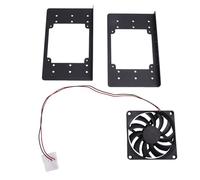 Flaroey Staffa per Disco Rigido da 3,5 Pollici Supporto A 3 Strati per Computer Desktop Staffa di Supporto di Espansione HDD B