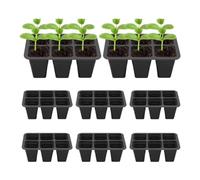 Flaroey Vassoi di Partenza per Piante Vassoio di Partenza per Piantine Kit di Partenza per Piante Mini Kit di Germinazione In per la Coltivazione di Semi, 8 Pezzi