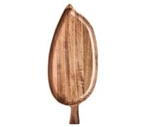 Flaroey Vassoio In Legno A Forma di Foglia per il Tè Pomeridiano Vassoio per Sushi Occidentale Vassoio per Frutta da Dessert Vassoio per Alimenti In Legno Impermeabile Grande