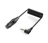 Flaroey XLR da 3,5 mm A XLR/Femmina per Collegamento Audio Ausiliario per Microfono, Mixer, Altoparlanti, Amplificatori Femmina