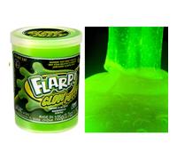 Flarp Putty Glow in The Dark Scented Noise Putty 1 Unit Assorted Color by JA-RU. Squishy Shine Neon Colors Noise Putty Slime ADHD Autism Stress Toy
