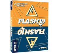 DEVIR Pocket: Flash 10 - Gioco di Carte Veloce in Tempo Reale, Ordina i Numeri Più Rapidamente degli Avversari, 2-5 Giocatori, Edizione Multilingua IT EN ES PT CAT