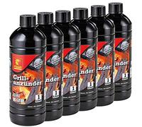 Flash Accendifuoco Accendi Liquido per Fuoco BBQ Barbecue Selezione Inodore, Numero:6 L