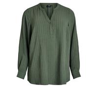 Flash by Zizzi Camicia da donna verde scuro / nero Donna Flash by Zizzi 5XL-6XL