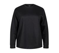 Flash by Zizzi Felpa 'Vigga' nero Donna Flash by Zizzi 5XL-6XL