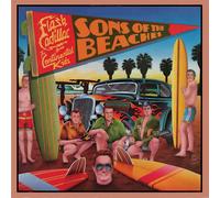 Flash Cadillac & The Contin... Sons Of The Beaches (Coral Vinyl/D VINYL LP NUOVO