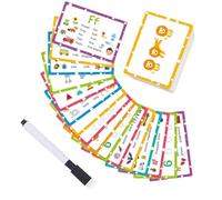 Flash Card per l'Apprendimento 'Alfabeto - Carte Colorate per Riconoscimento Lettere Bambini - Carte per Riconoscimento 'Alfabeto per Scuola Aula Casa Prescolare Asilo