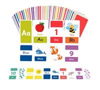 Flash Cards Kids, Educational Flash Card Set, Color Shape Learning Cards