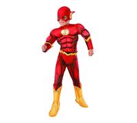Rubie's Official DC Superhero The Flash Deluxe Child's Costume L Singolo