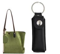 Flash Drive Case | USB -Flash Drive Custodia in pelle con cappuccio protettivo | Custodia di memoria anti-smarrimento per fotografi da scrivania, lettore di schede di backup registratore vocale IT