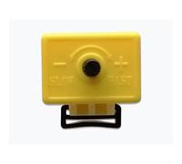 Flash elettronico a LED a 2 pin per relè per indicatori di direzione per moto Frequenza flash regolabile 50-200 Bpm Sostituzione diretta Nessun resistore di carico necessario alloggiamento ABS giallo