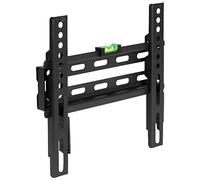 Flash Furniture FLASH MOUNT - Supporto fisso da parete per TV con livella integrata, dimensioni max VESA 200 x 200 mm, adatto alla maggior parte dei televisori da 17" a 42" (capacità di peso 29,9 kg)