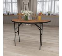Flash Furniture Furman - Tavolo da banchetto pieghevole in legno, 1,2 m