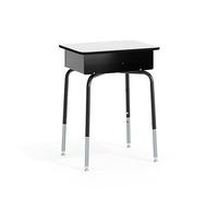 Flash Furniture Reception Aperta, Lega di Acciaio, Grigio, Set di 1