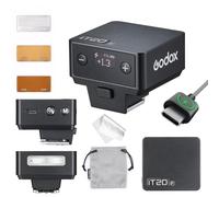 Flash GODOX IT20 F per Fujifilm, IT20F TTL Auto-flash, Compatibile con Fujifilm X100VI GFX100RF XS20 XS10 XT30 II XT5 XM5 GFX50S GFX50R X-T4 X-T3 X-E4 (Nero)