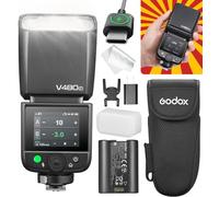 Flash GODOX V480 F per Fujifilm, V480F Touchscreen Speedlite, TTL GN50 HSS 1/8000s, Compatible with Fujifilm X100VI GFX100RF XS20 XS10 XT30 II XT5 XM5 GFX50S GFX50R X-T4 X-T3 X-E4