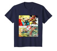 Flash Gordon Cattura Ming Retro Comic Frames Kids Maglietta