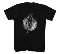 Flash Gordon Chalkie T-Shirt Uomo Manica Corta Nero Cotone Girocollo